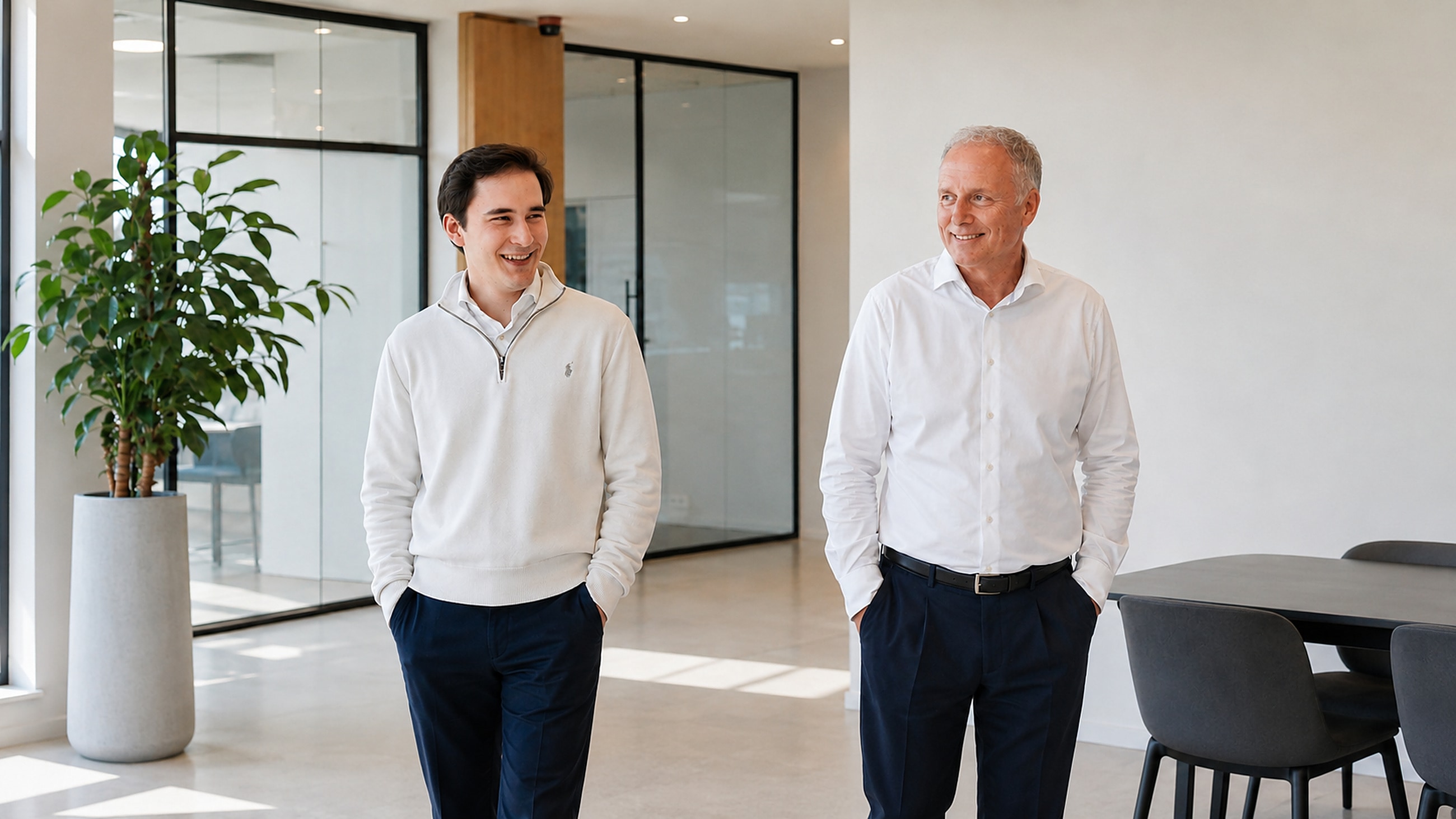 Bas Zonneveld and Hans van Nikkelen Kuijper, co-founders of Scalitt