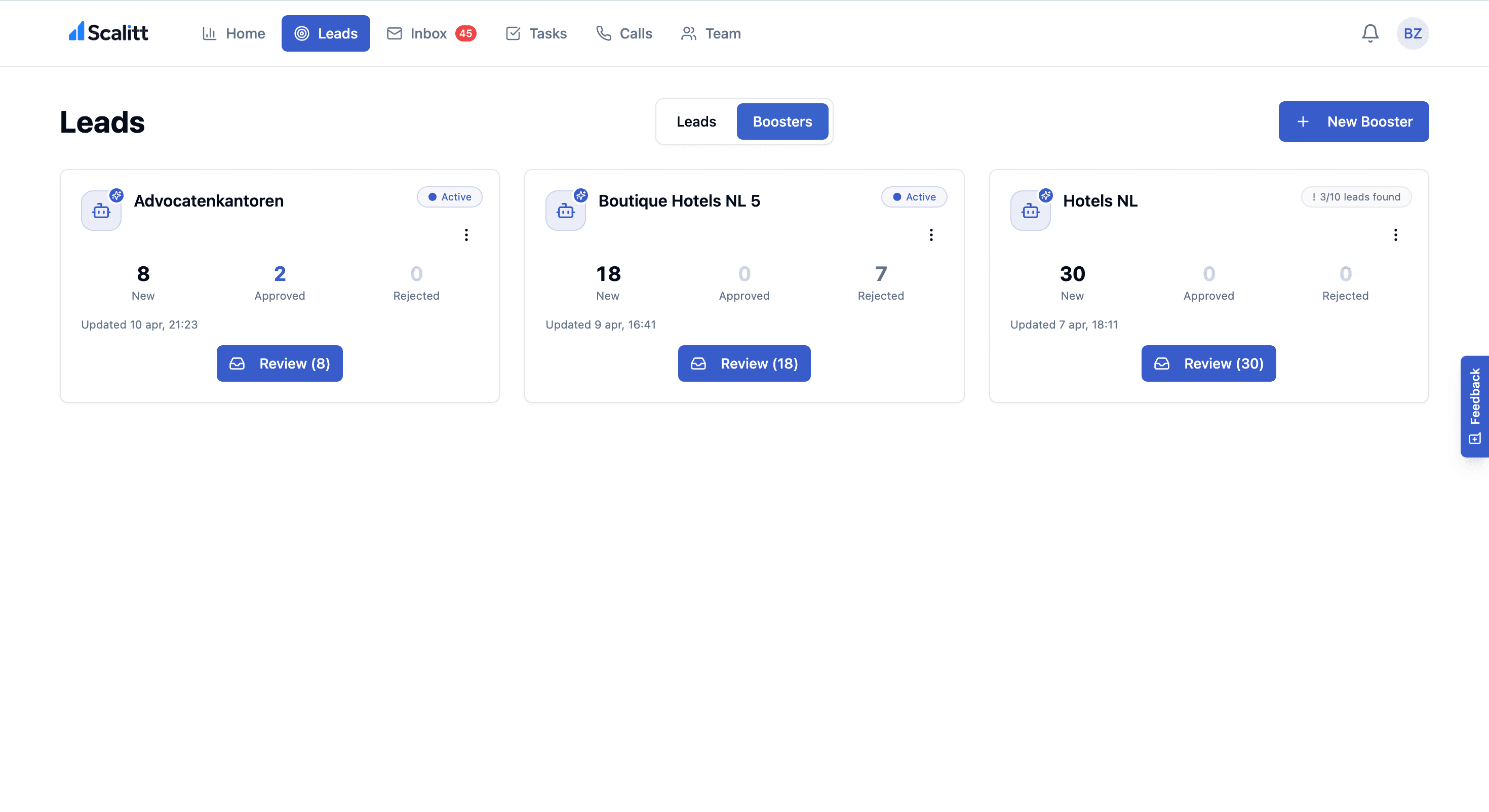 Scalitt Describe your ideal customer. We find them.